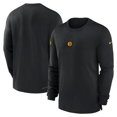 Cincinnati Bengals Nike Sideline Coaches Long Sleeve Performance T-Shirt -  Gray