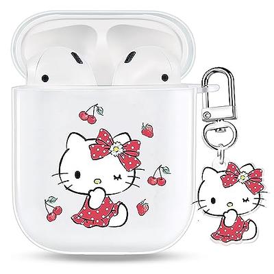 Mainrenka Cute Kawaii AirPod 3rd Generation Case for Women Girl, Aesthetic  AirPods 3 (2021) Case with Pearl Keychain