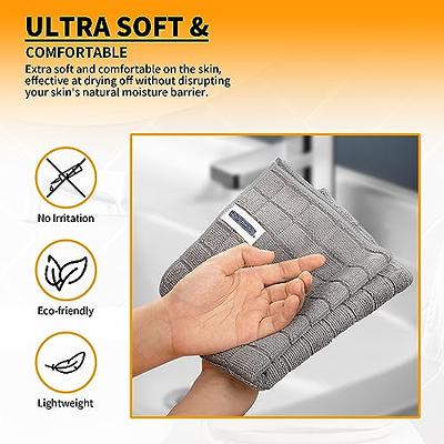 Yoovat Straseapoit Microfiber Cleaning Rag, Super Absorbent Microfiber Cleaning Cloths, Multifunction Reusable Scouring Towel Pads for Kitchen