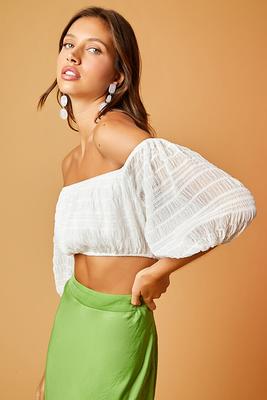 Long Luna Tube Top with Shelf Bra