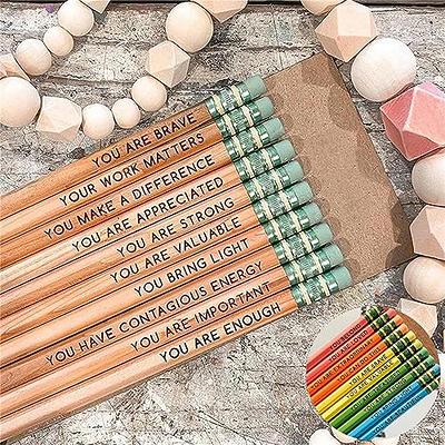 DASHENRAN Affirmation Pencil Set, Motivational Pencils