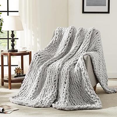 L# DIY CHUNKY Chenille Yarn Fluffy Thick Blanket Yarn for