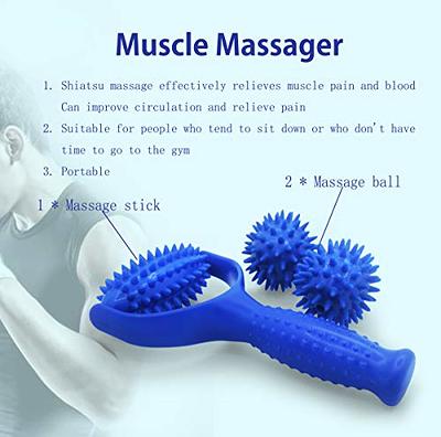 1PC Back Massage Stick Trigger Point Therapy Massager Release Tool Body  Muscle