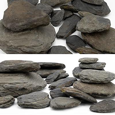 KINGRUI Natural Aquarium Rocks Slate Rock, 3 to 8 inches, Suitable for  Aquarium Landscaping Models, Fish Tank Decoration, and Fairy Gardens,  Reptile and Amphibian enclosures (11lb) - Yahoo Shopping