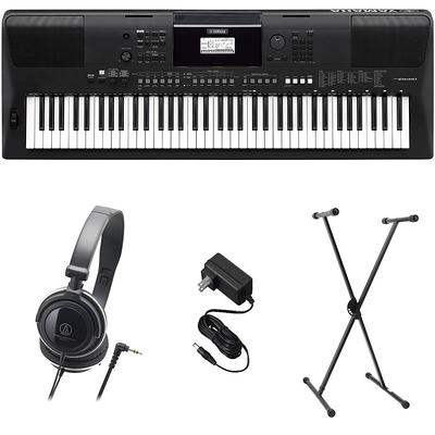 Yamaha PSR-E263 PKS 61-Key Premium Keyboard Pack with Stand