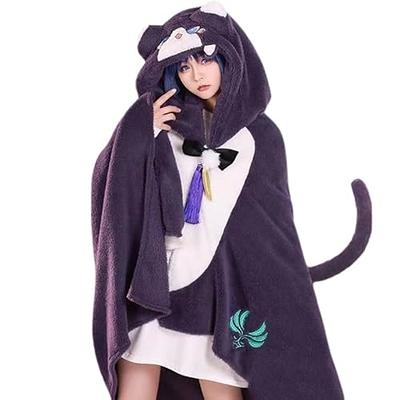 Venti Hooded Poncho Cloak - Genshin Impact Kawaii Short Hooded