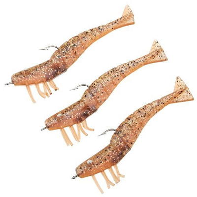 Tsunami 3 Holographic Shrimp Softbait, Red, 3 Count - Yahoo Shopping