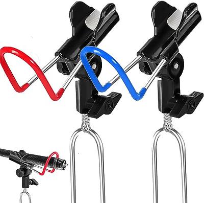 Cheap Portable Fishing Rod Holder 360 Degree Adjustable Hold 2 Rods/poles  Foldable Detachable Bank Fishing Rod Rack Stand