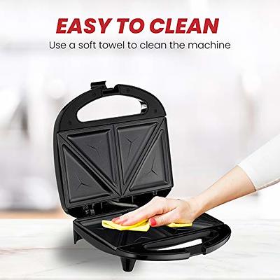 Stainless Steel Sandwich Maker Panini Press Mold Bread Toasting