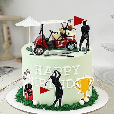 Golf Baby Shower Cake Topper, Fondant Sleeping Baby Cake Decorations, Hole  in One Baby Shower Theme - Etsy