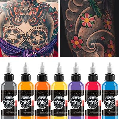 14 Bottles Tattoo Inks Kit 1oz Tattoo Ink Set 30ml Tattoo Inks Pigment Body  Art Tattoo Supplies