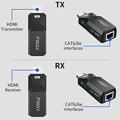 Amplifier HDMI Cat 5e / 6 Compact 30m - Audio Video Extender - Audio Video