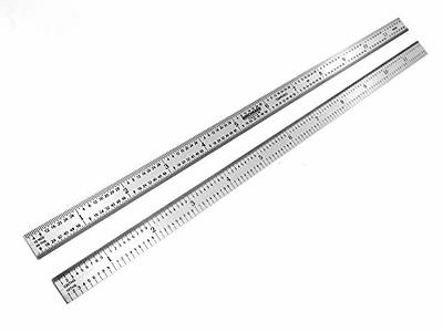 Benchmark Tools 466651 Flexible 12 Inch 5R Machinist Rule with 1/10, 1/100,  1/32 and 1/64 Markings Stainless Steel Non-Glare Satin Chrome Finish  Conforms to EEC-1 Accuracy Standards (1) - Yahoo Shopping