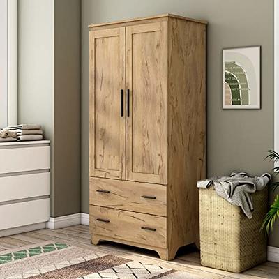  Yizosh Metal Armoire Wardrobe Closet Cabinet for