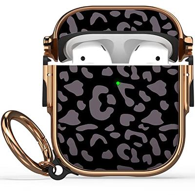 Maxjoy for AirPods Case with Lock, Leopard AirPod Case Lock Hard Protective  Cute iPod Cover for Women Men with Keychain Compatible AirPod 2nd 1st  Generation Charging Case 2&1, Grey Leopard - Yahoo