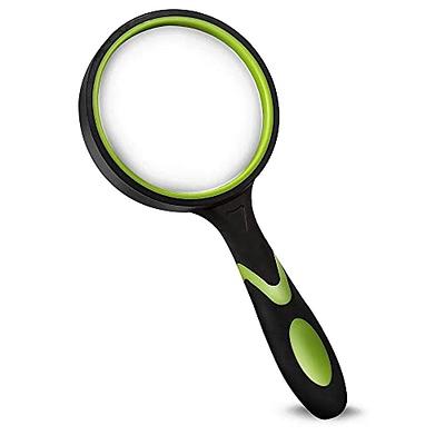 10X Magnifying Glass For Kids Seniors Handheld Reading Magnifier