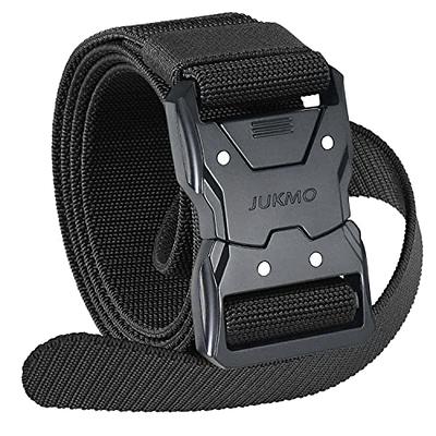 Fairwin Tactical Belt 2 Pack, Military Belt 1.5 Inch Nylon Web Belt Mens  Work Belt with Heavy-Duty Belt Quick-Release Buckle Black+brown M(Waist  36''-42'')