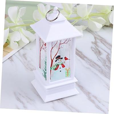 Gadpiparty Santa Snow Globe Lantern Tabletop Adornment Christmas
