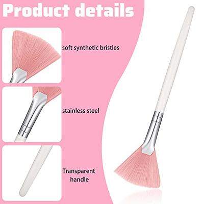 14 Pieces Fan Brushes Facial Applicator Brush Soft Fan Brushes Acid  Applicator Brush Cosmetic Makeup Applicator
