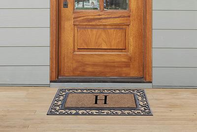 A1 Home Collections A1HC Heavy Duty Frame Molded Double Door Mat