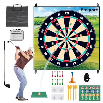 GoSports 6 ft Golf Darts Chipping Game with Chip N' Stick Golf Balls –