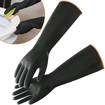 22 Latex Chemical Resistant Gloves, Reusable Heavy Duty Long Rubber Gloves  Dishwashing Gloves, Industrial Safety Gloves for Men, Forearm Protection  Waterproof Resist Strong Acid, Alkali, Oil, XL Size - Yahoo Shopping