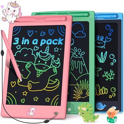 Unicorn LCD Writing Tablet Girls Toys, 8.5” Colorful Doodle Scribbler Board  Learning Drawing Pad Educational Toy Birthday for Kids Age 3 4 5 6 7 8 9 -  Yahoo Shopping