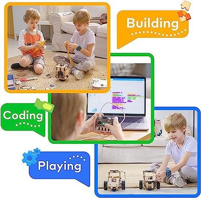 Mbot Robot Kit, STEM Projects for Kids Ages 8-12 Learn to Code with Scratch  Ardu