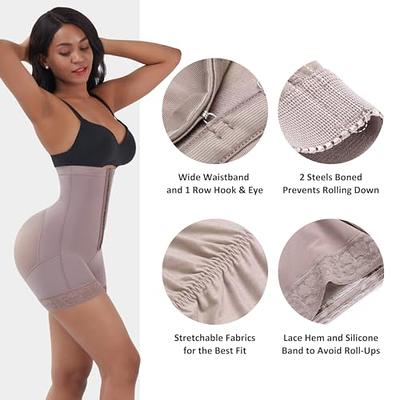 FeelinGirl Fajas Colombianas Moldeadoras Butt Lifting Shapewear Tummy  Control for Women Faja Shorts