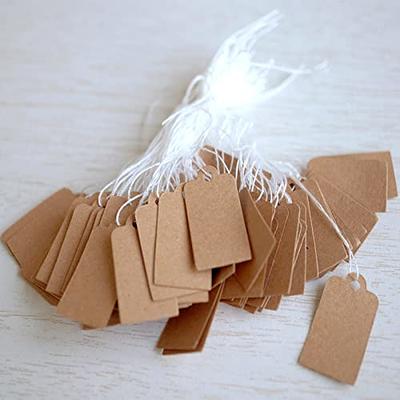 Blank Price Tags With String (1,000 pcs.)