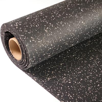 Greatmats Rubber Tile Utility | 3x3 ft x 8mm | Rubber Gym Flooring Tile | Economical | Rubber Floor Tiles | Texture: Smooth | Color: Black