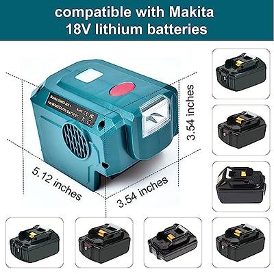 Power Inverter 200W for Makita 18V Battery,with AC Outlet and USB/Type-C,  200LM LED Light, 18V DC to 120V AC for Outdoor, Garage, Camping (Batteries  not Included) - Yahoo Shopping