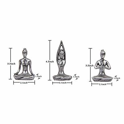 Leekung Yoga Meditation décor,Yoga Pose Statue Home Decoration,Zen