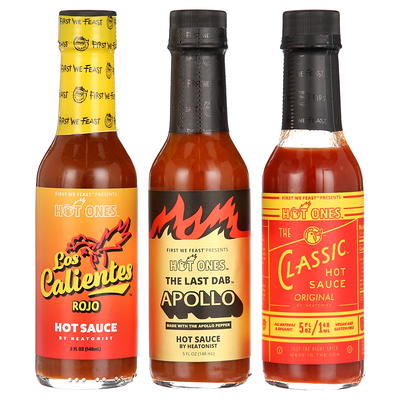 Hot Ones Hot Sauce Party Pack (5 oz., 5 pk.) - Sam's Club