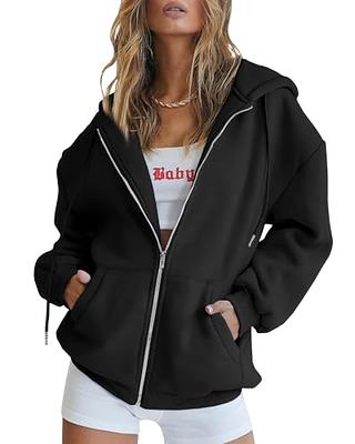 BETTE BOUTIK Womens Oversized Half Zip Pullover Long Sleeve Sweatshirt  Quarter Zip Brown Hoodie Sweater Teen Girls Fall Y2K Clothes : :  Clothing, Shoes & Accessories
