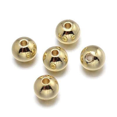 5mm 18K Gold Real Platinum Plated Brass Spacer Beads Bead Spacers Ethnic  Charms For Jewelry Making Diy Tibetan Style - Yahoo Shopping