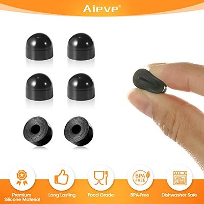 4 Pcs Silicone Sealing Ring Replacement for Contigo Water Cup,Sealing Ring  Travel Cup Cover Gasket Rubber Cover Seals,Black 