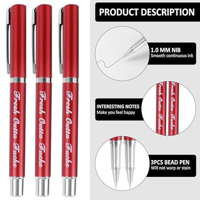 3 Pack Ballpoint Pens, 1.0 mm Rude Pens Novelty Pens Funny Pen Set