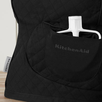 KitchenAid Quilted Fitted Mixer Cover Single Pack, Grey, 14.375