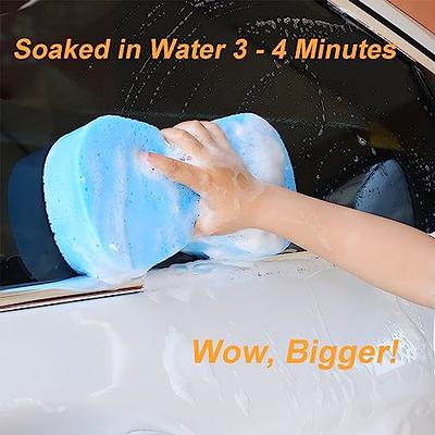 Car Washing Sponge, Soft Large Sponge, Natural Cellulose Cleaning Tool for  Boat Vehicle