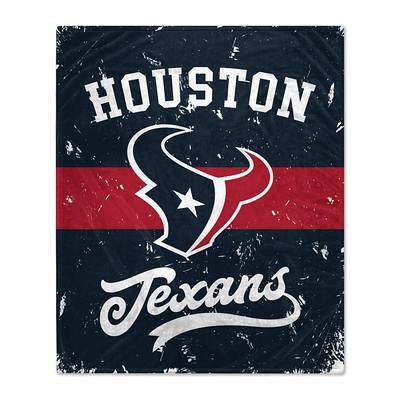 Blue Houston Texans 16'' x 16'' Jersey Pillow