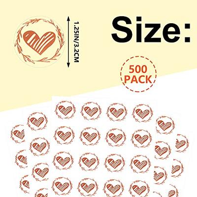 Lind Kitchen 20PCS/Sheet Rose Gold Heart Stickers Heart Envelope Seals  Round Sealing Sticker for Wedding Invitation Card Envelope Valentine's Day  Bridal Shower Favor - Yahoo Shopping