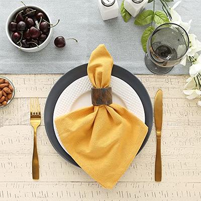 DII Honey Gold Buffalo Check Dishtowel (Set of 3)