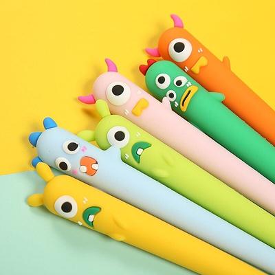 6pcs/lot 0.5mm Kawaii Cartoon Rabbit Gel Ink Pens School Office Writing  Supplies Stationery