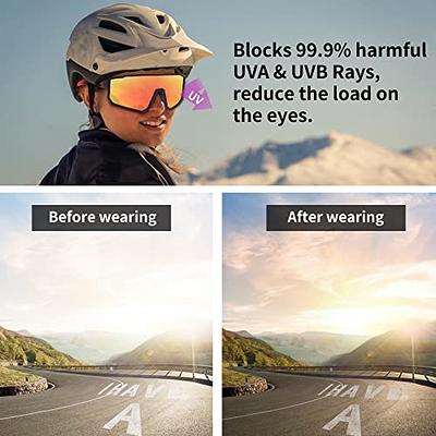 Polarized Sports Sunglasses With 5 Interchangeable Lenes for Men Women  Cycling Running Driving Fishing Glasses for Gifts 