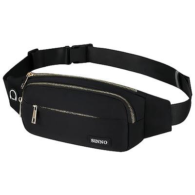 SINNO Fanny Packs for Women Men Fashion Waist Packs Belt Bag for