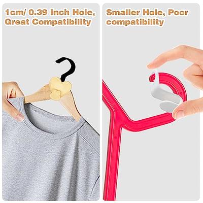 Clothes Hanger Triangles Connector Hooks Cascading Plastic Hanger Hooks  Extender Clips for Closet Hangers Space Saving and Organizer Clothes  Closets 