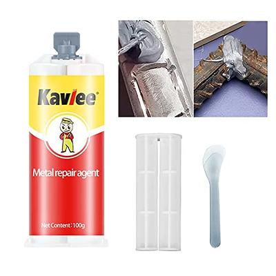 Metal Glue, 30g Metal to Metal Glue Clear, Metal Repair Glue