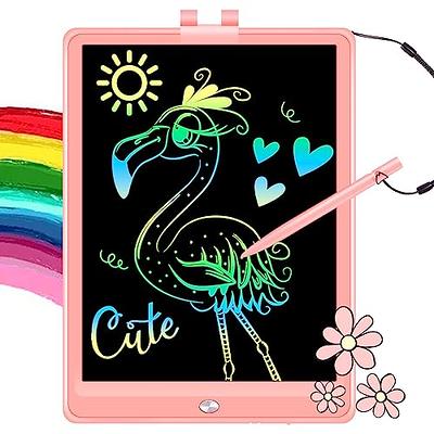 LCD Writing Tablet for Kids Doodle Board with Bag, Electronic Digital  Colorful Screen Drawing Tablet, Etch a LEYAOYAO 10-Inch Drawing Pad Sketch  Pads