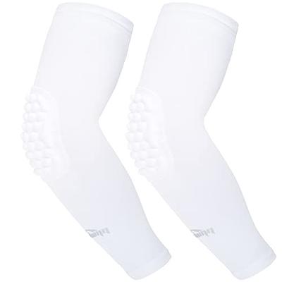 Topbuti 1 Pair Compression Padded Arm Sleeve for Youth Kids